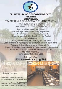 Menù Cena 2017 - - Copia